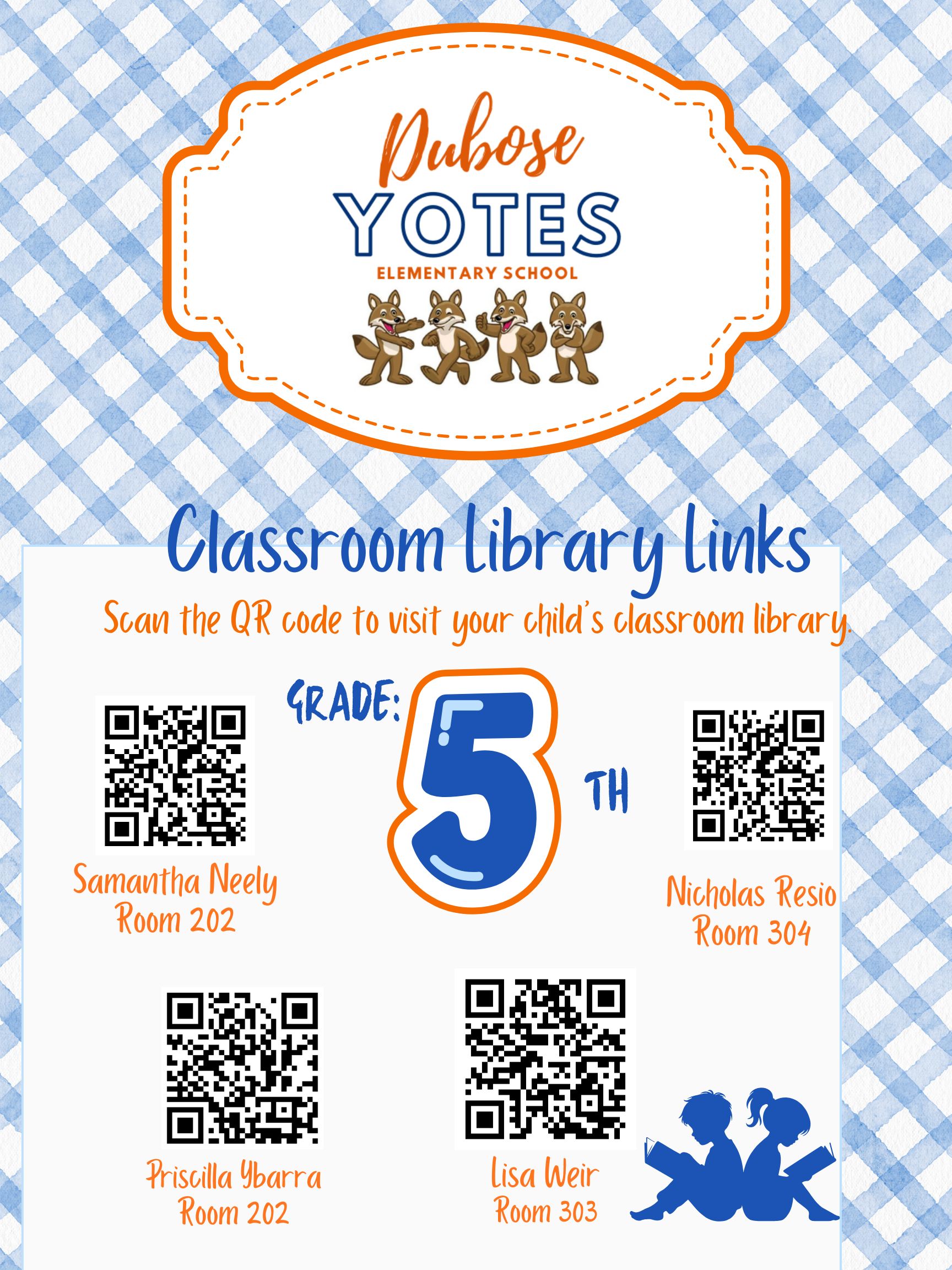 5TH GRADE LIBRARY LINKS